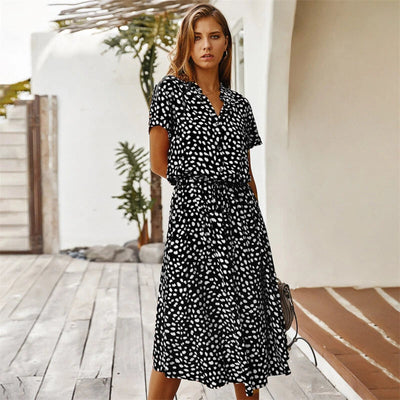 Hennie™ | Comfortabele Linnen Zomerjurk
