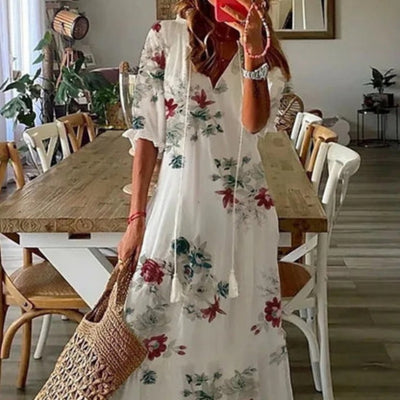 Annemarije™ | Boho Buikbedekkende Jurk